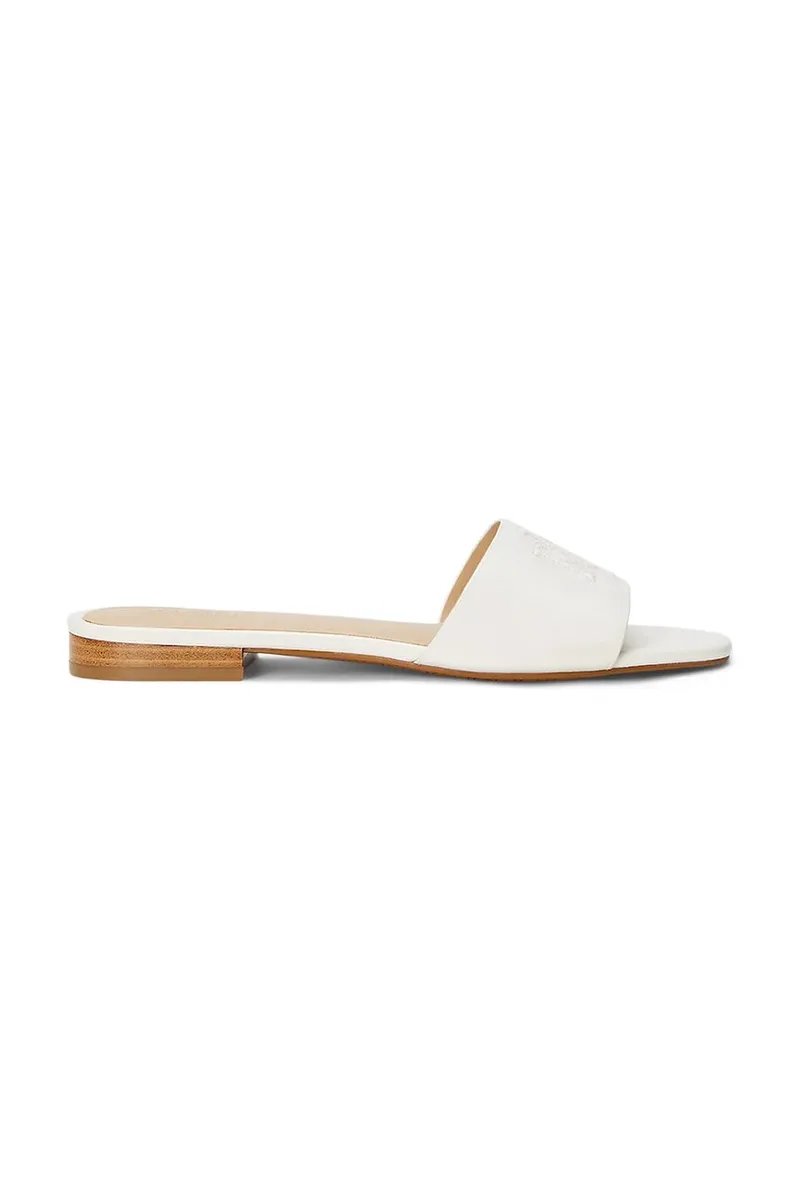 Lauren Ralph Lauren Δερμάτινες παντόφλες Lauren Ralph Lauren Everley Sld