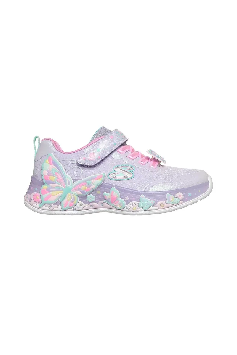Skechers παιδικά sneakers "Butterfly Bliss" (27-35) - 372437 Λιλά