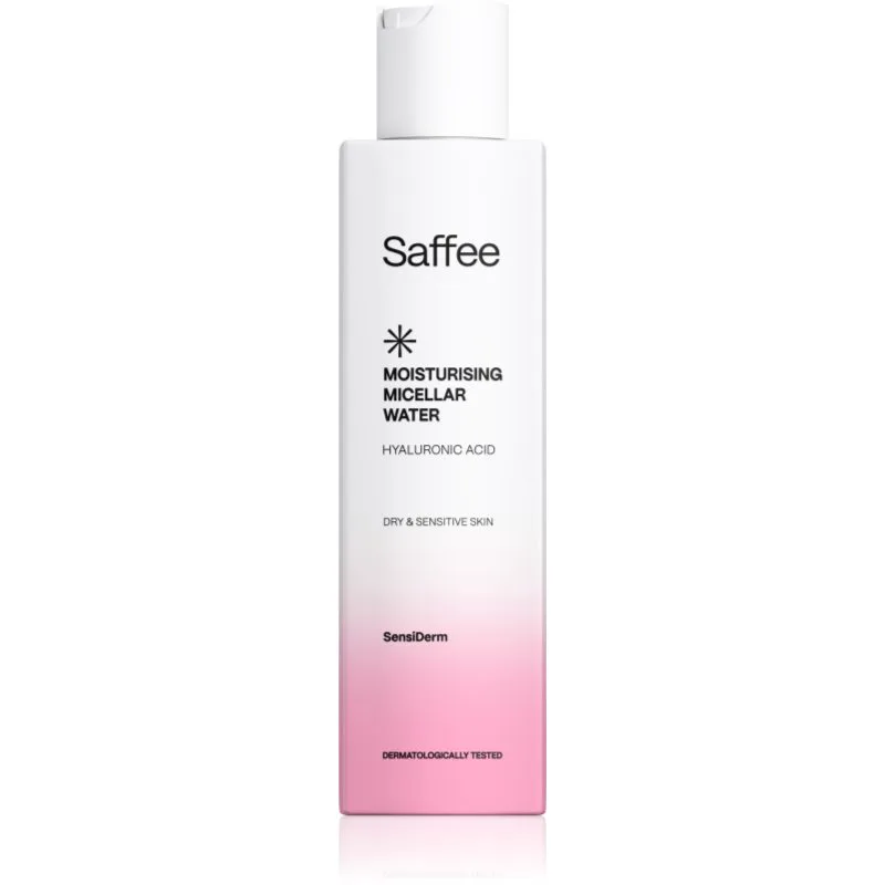 Saffee SensiDerm Moisturising Micellar Water μικυλλιακό νερό για ξηρή και ευαίσθητη επιδερμίδα 200 ml