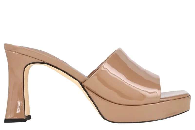 Mules Nine West Beez3 Λουστρίνι BEEZ3 01-101 Γυναικείο