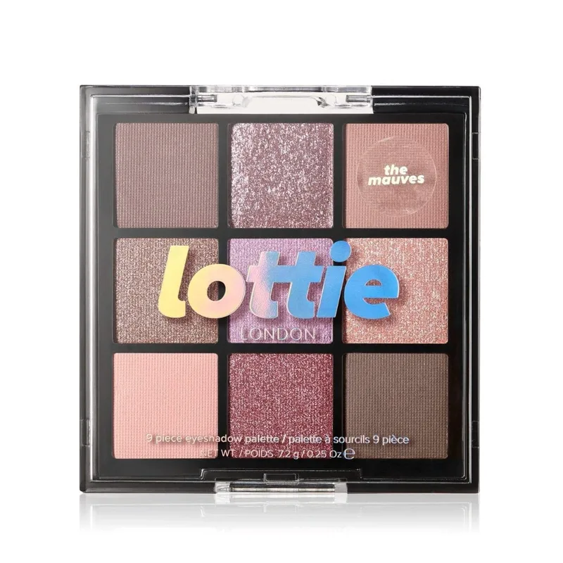 9 Piece Eyeshadow Palette, The Mauves