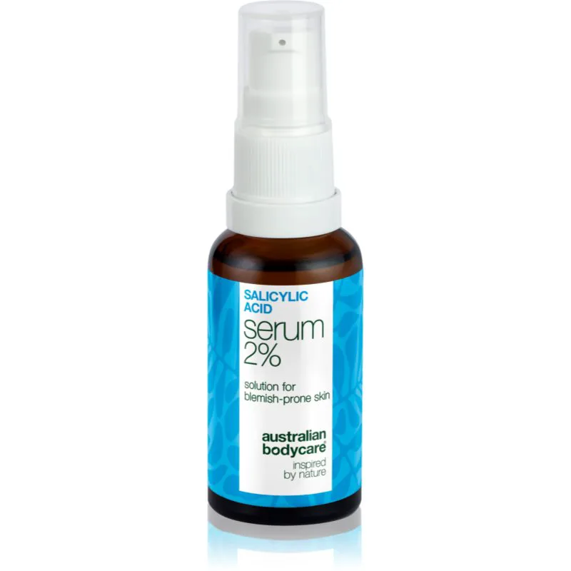 Australian Bodycare Salicylic Acid ορός για λιπαρή και προβληματική επιδερμίδα με σαλικυλικό οξύ 30 ml