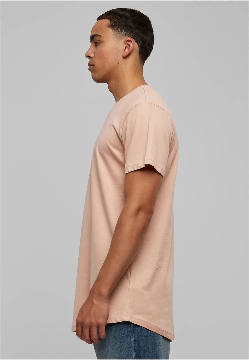 Ανδρικό T-Shirt Shaped Long Tee TB638 Urban Classics Light Rose