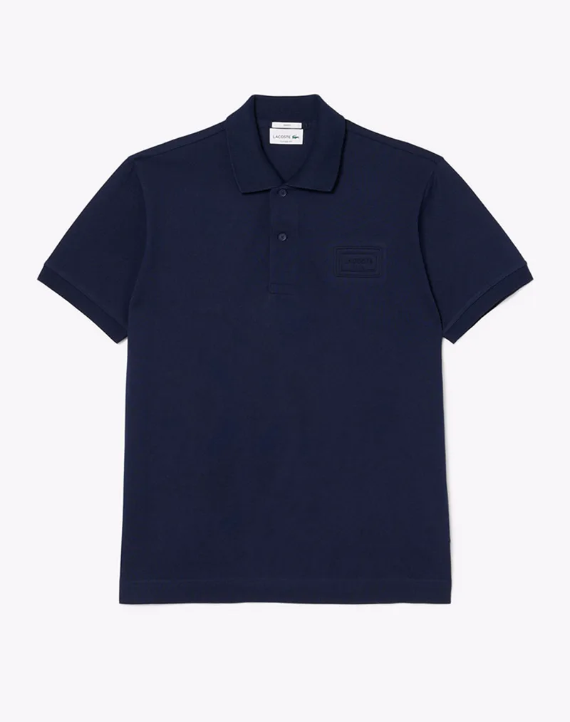 LACOSTE ΜΠΛΟΥΖΑ ΠΟΛΟ ΚΜ POLO SS 3PH0752-166 DarkBlue