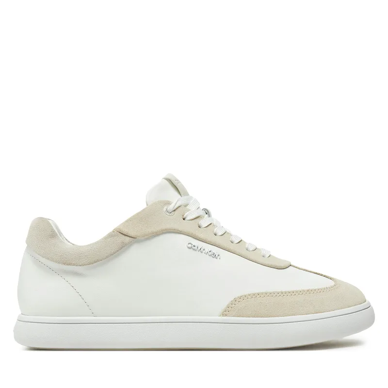 Αθλητικά Calvin Klein Cupsole Lace Up - Lth Sue Mix HW0HW02435 Μπεζ