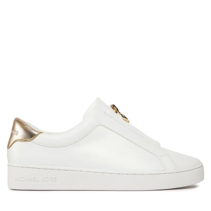 Αθλητικά MICHAEL Michael Kors Keaton Zip Slip On 43R4KTFP2L Λευκό