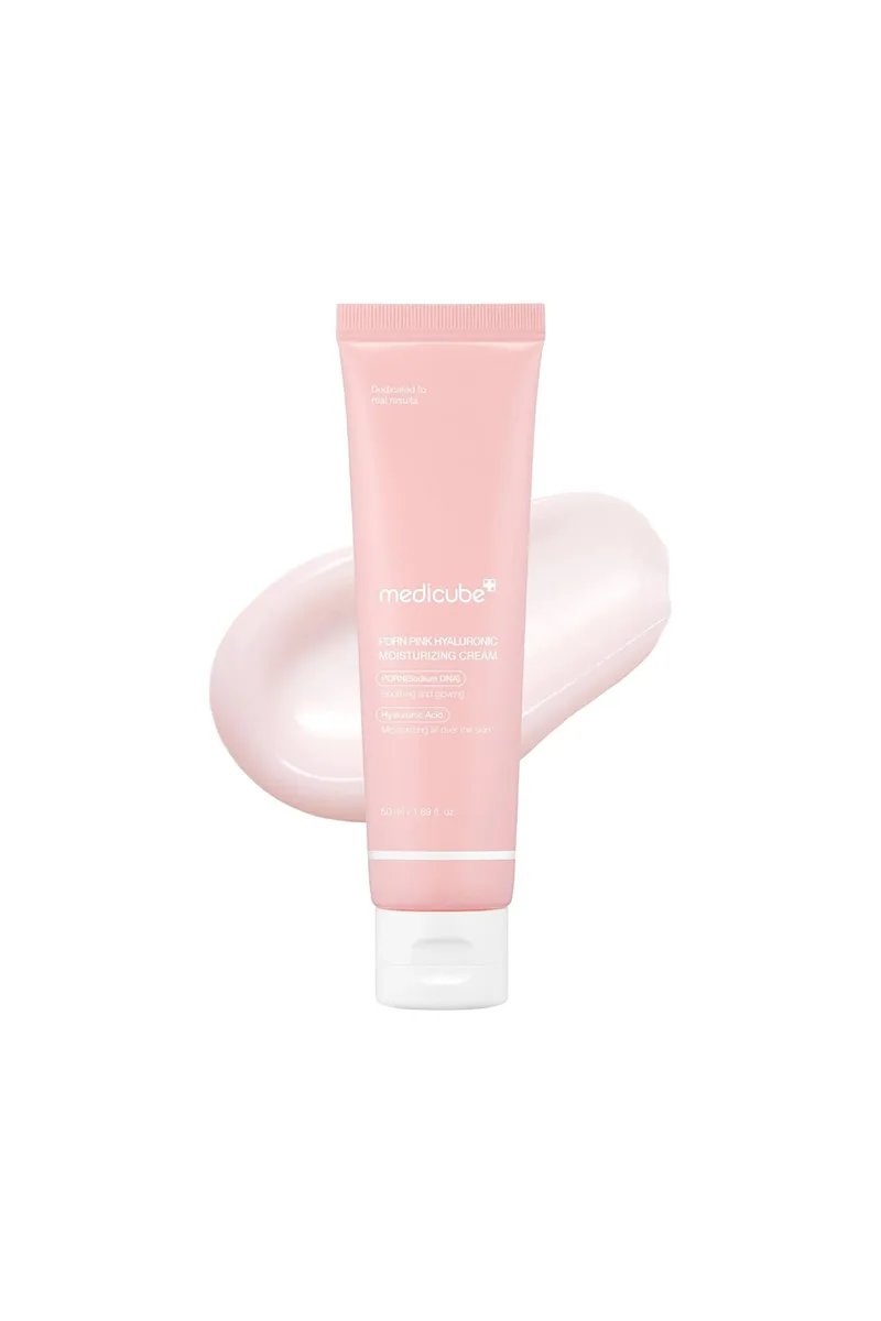 Medicube PDRN Ροζ Hyaluronic Moisturizing Cream - Αντιγηραντική Κρέμα Με Dna Σολωμού 50 ml - 8800289474736