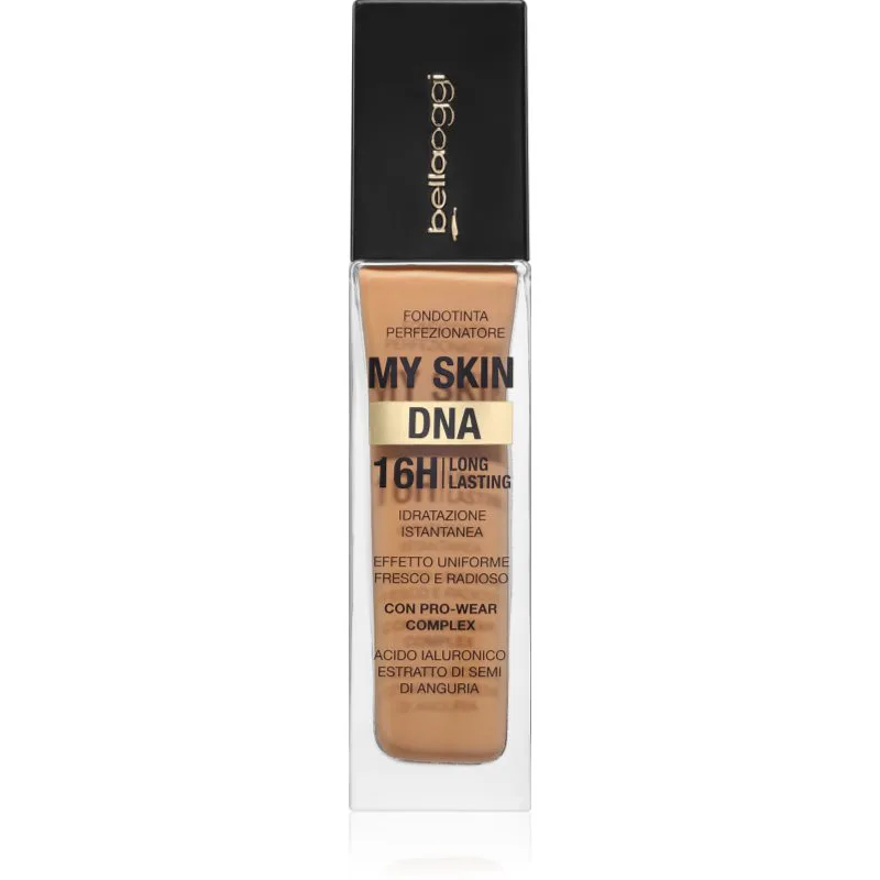 bellaoggi My Skin DNA ενυδατικό μεικ απ για τέλεια επιδερμίδα απόχρωση Cookie 34 ml
