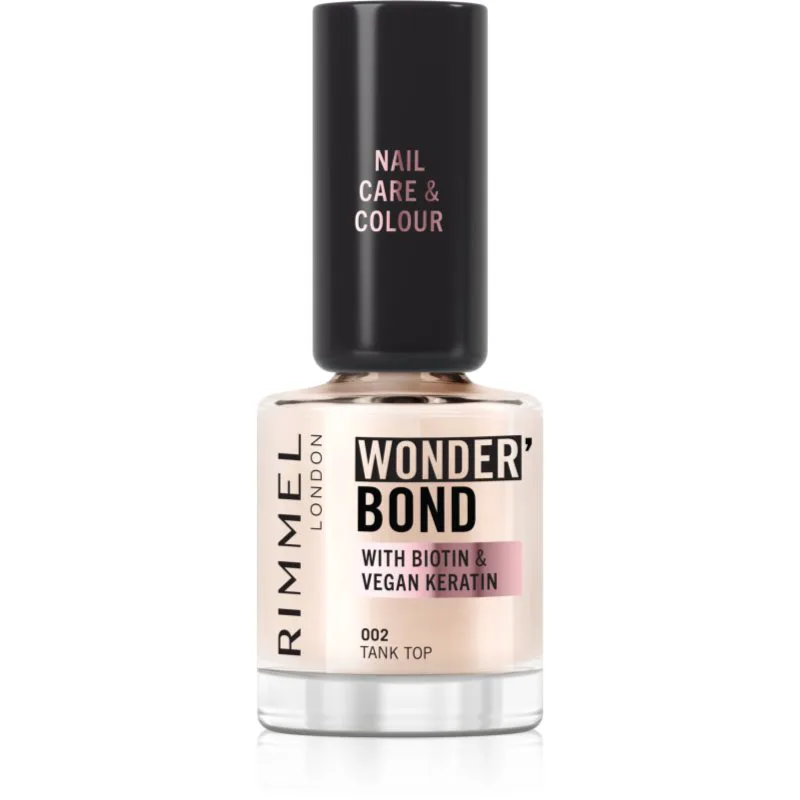 Rimmel Wonder'Bond βερνίκι νυχιών απόχρωση 002 Tank Top 12 ml