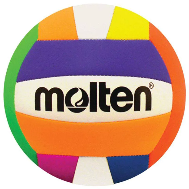 ΜΠΑΛΑ BEACH VOLLEY MOLTEN MS500 NEON ΠΟΛΥΧΡΩΜΗ (5)