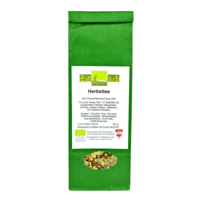 Tiroler kräuterhof Organic Herbal Tea "Autumn", 50 g