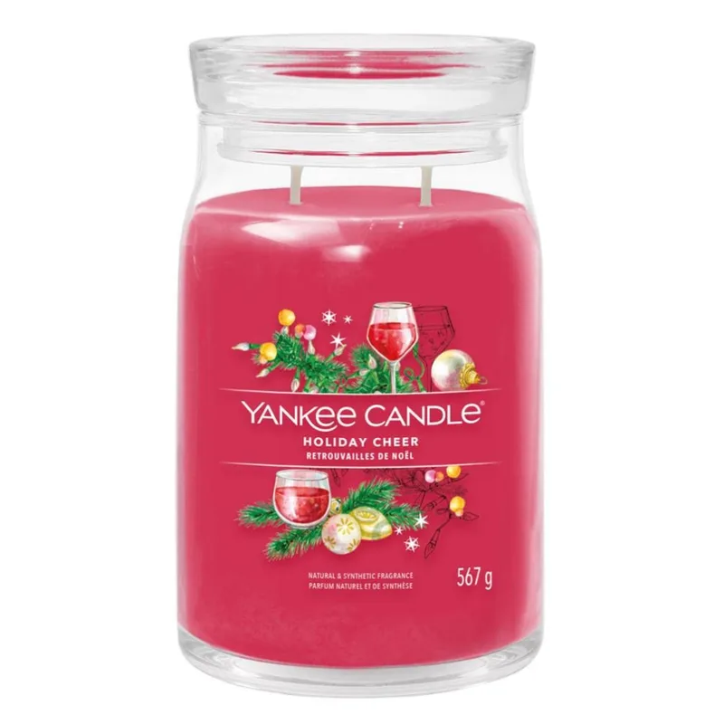Yankee Candle Tumbler candle Holiday Cheers Signature - 567.0 g