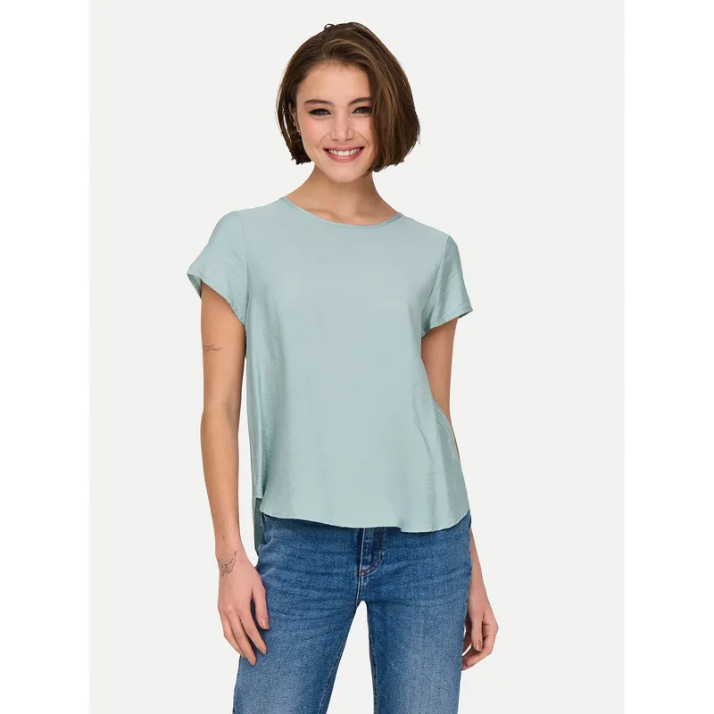 ONLY T-Shirt Aya 15339742 Πράσινο Regular Fit