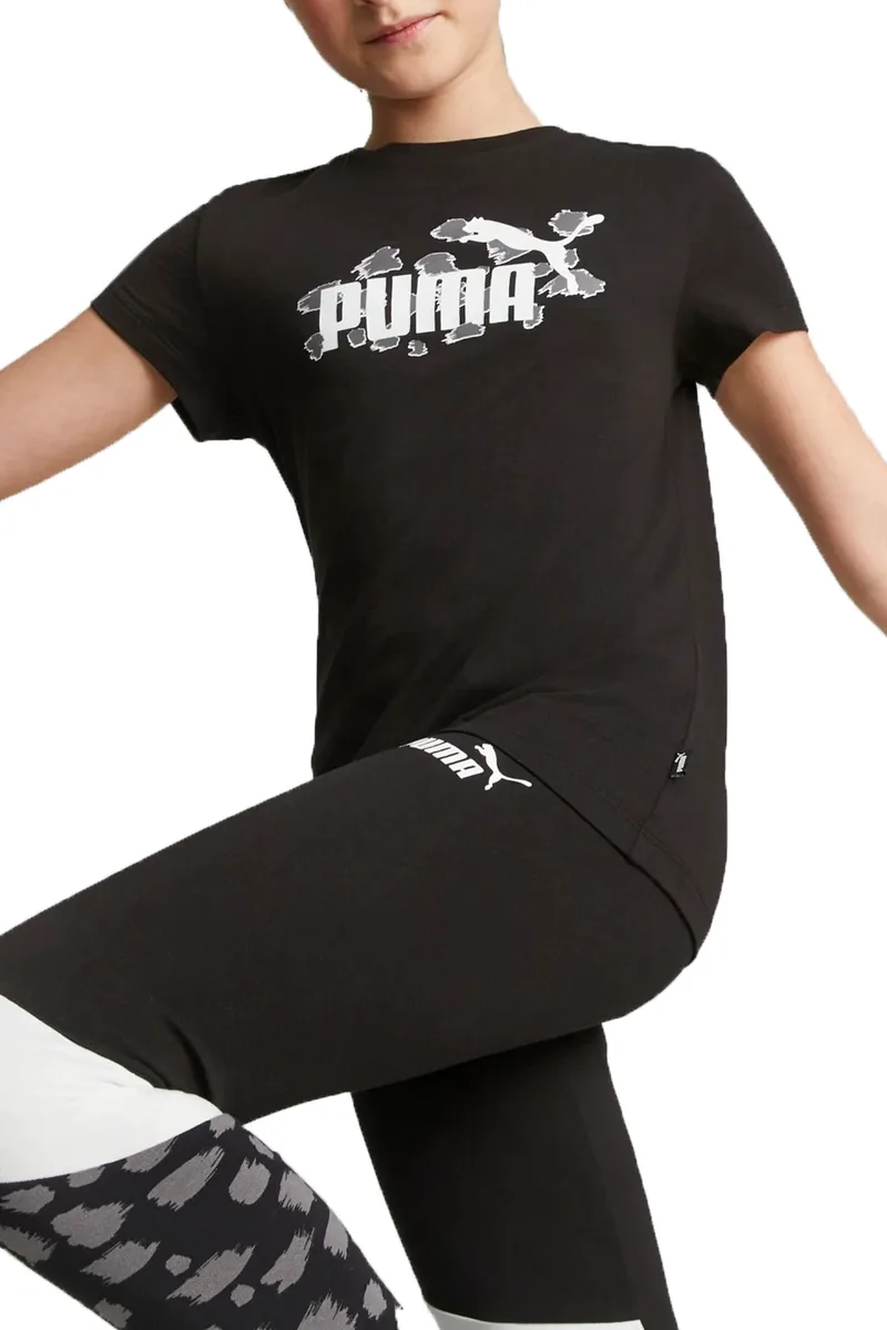 Μπλούζα Κοντομάνικη Puma Ess Animal 673516-01 Κορίτσι