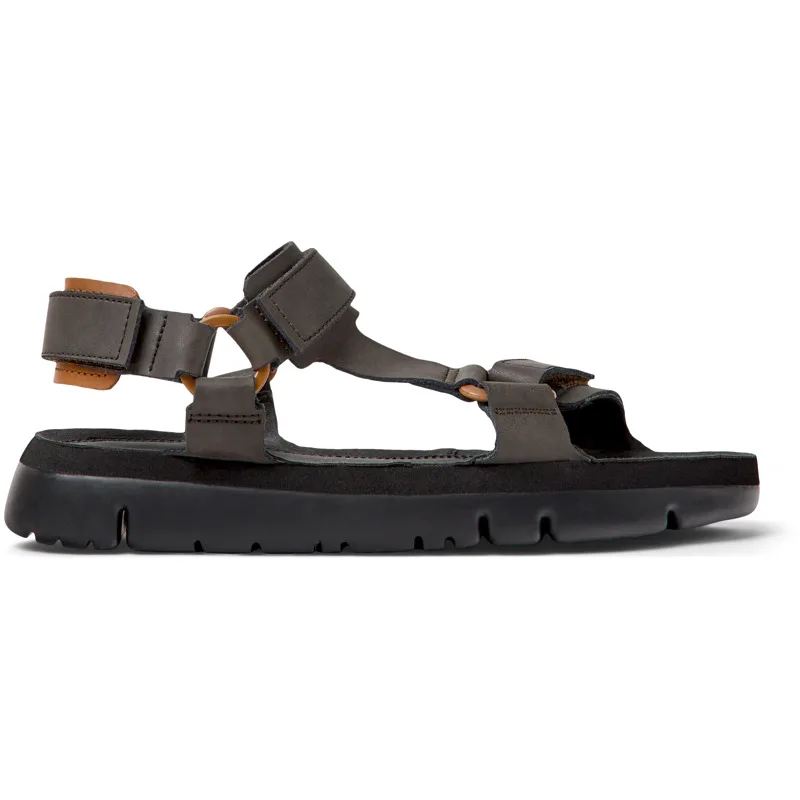 CAMPER Oruga - Πέδιλα Για Ανδρικα - Καφέ, Μέγεθος 45, Smooth leather