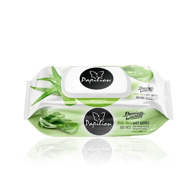 ΥΓΡΑ ΜΑΝΤΗΛΑΚΙΑ ΚΑΘΑΡΙΣΜΟΥ ΜΕ ΑΡΩΜΑ ALOE VERA 100ΤΕΜ