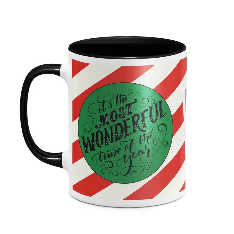 It's a Wonderful Time - Κούπα - Μαύρο - Απλή