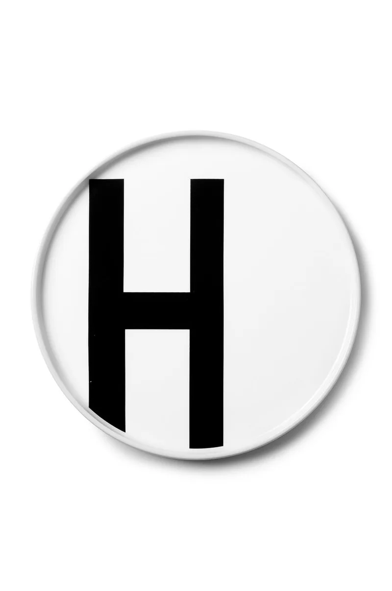 Πιάτο γλυκού Design Letters A-Z 20 cm