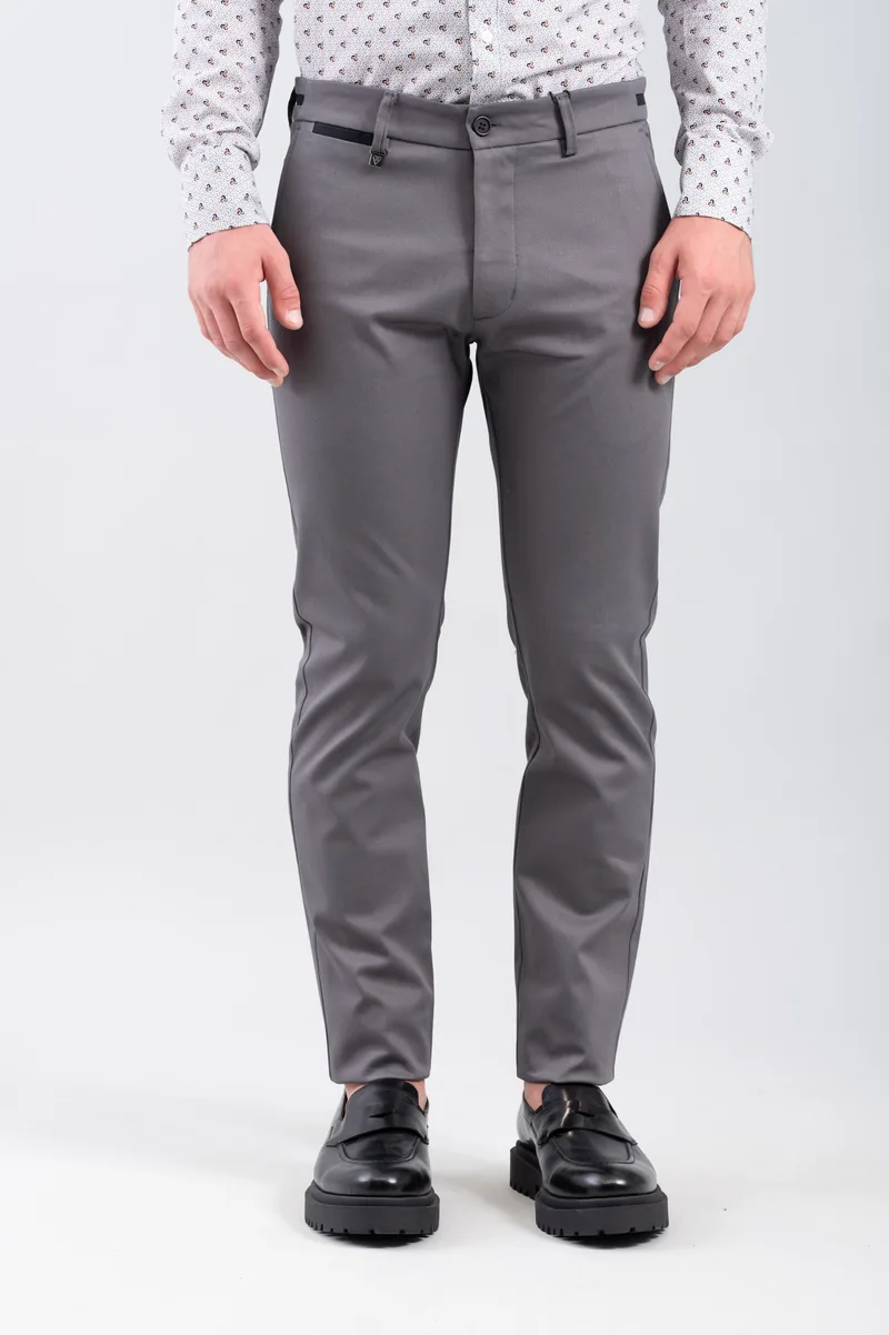 Vittorio Artist Ανδρικό Παντελόνι 500-2526-COMO Grey Γκρι