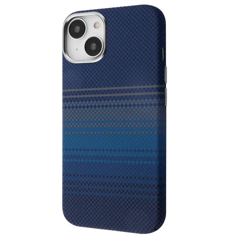 Θήκη Siipro Aramid Fiber Magsafe Blue iPhone 13/14