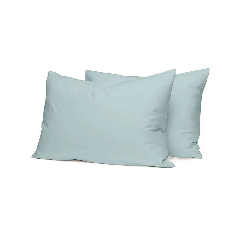 Μαξιλαροθήκες Ζεύγος 50X70 Sunshine Cotton Feelings 114 Light Aqua (50x70)