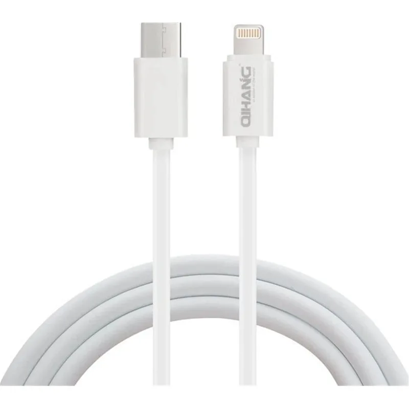 QIHANG C42 30W USB-C to Lightning Cable 30W Λευκό 1.2m (QH-C42)
