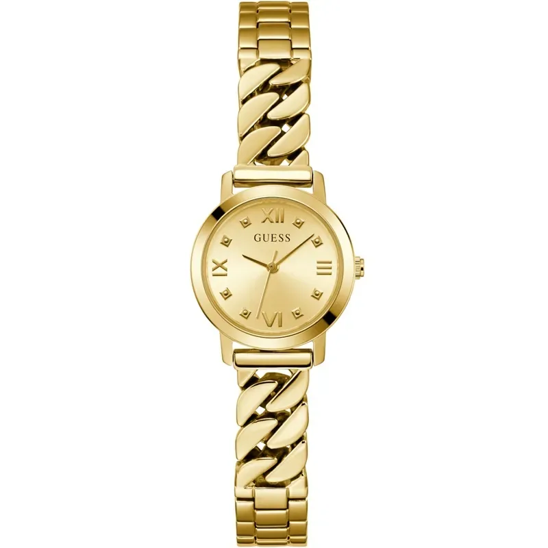 Γυναικείο ρολόι GUESS Chime Χρυσό Stainless Steel Bracelet GW0867L2 GW0867L2 Ατσάλι