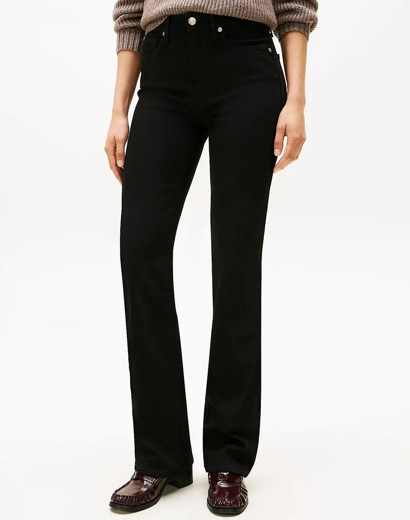 TOMMY HILFIGER DNM BLACK BOOTCUT RW WW0WW48798-1BY32 Black