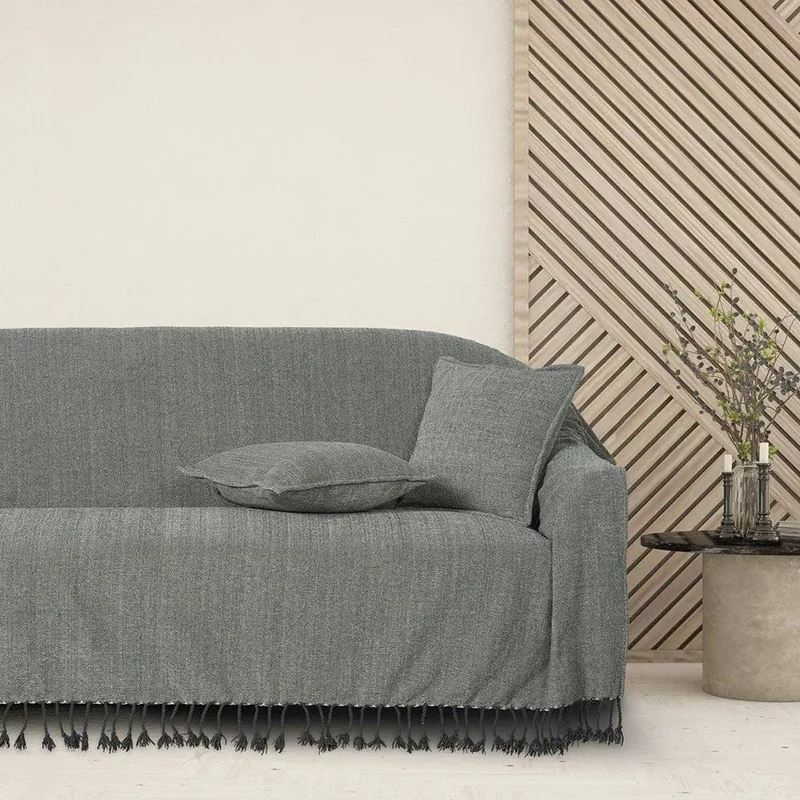 ΡΙΧΤΑΡΙ ΔΙΘΕΣΙΟ DAS HOME 0275 DARK GREY (180Χ250CM)