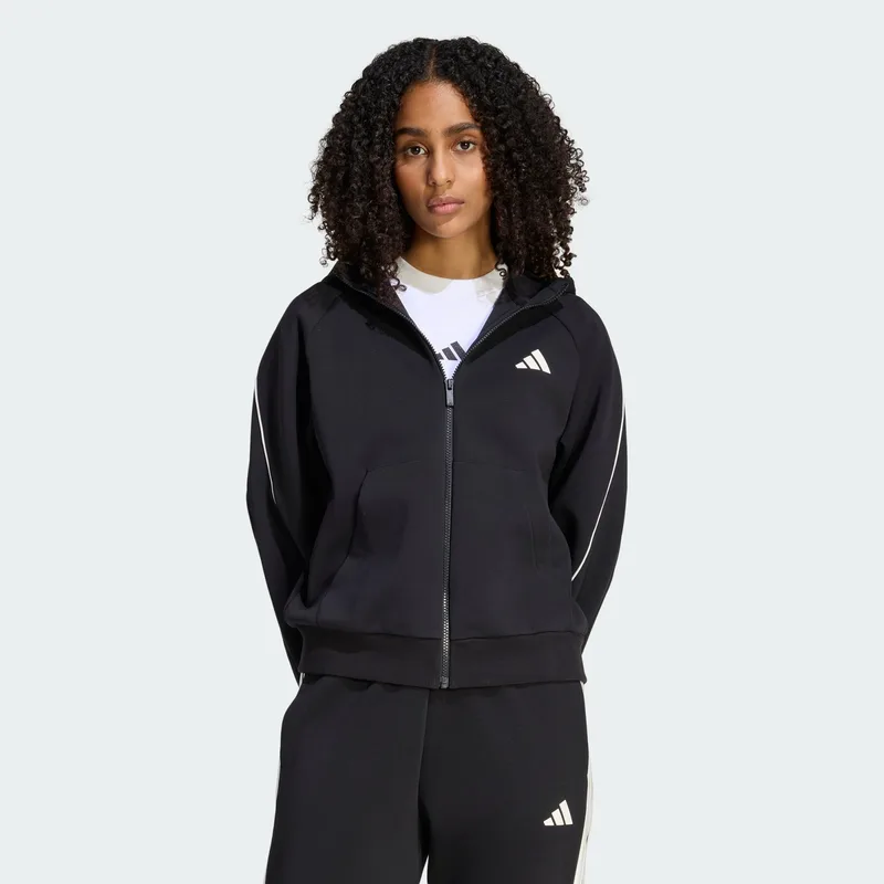 adidas sportswear W Stadium Small Logo Full Zip Hoodie (9000281077_1469)