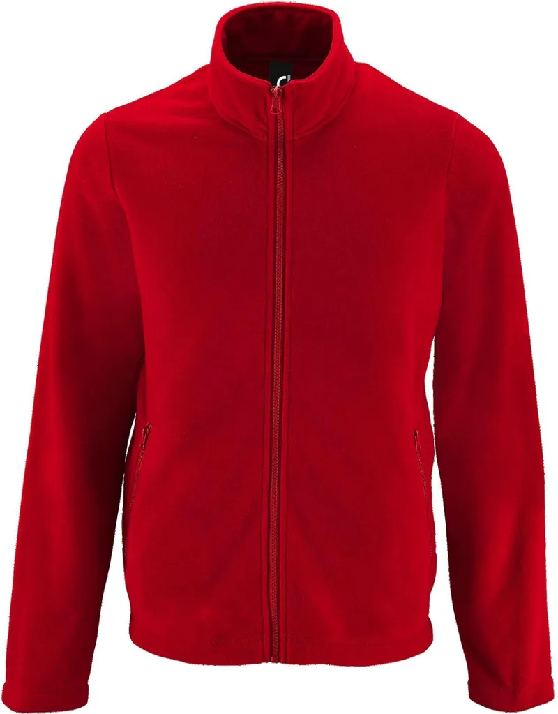 Ανδρική ζακέτα φλις Norman Men SOLS 02093 Red