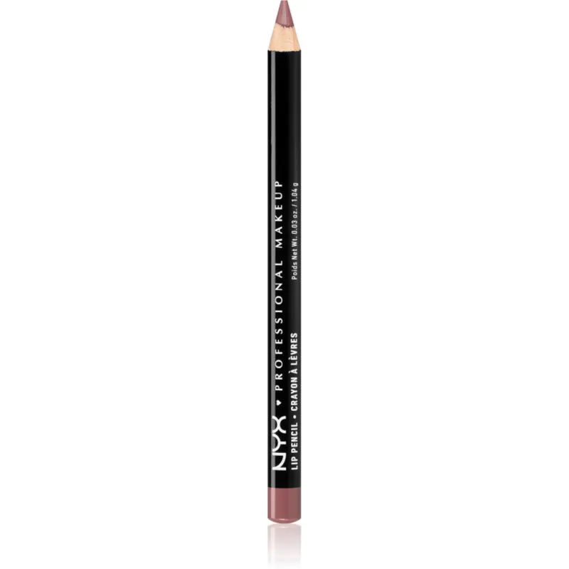 NYX Professional Makeup Slim Lip Pencil Μολύβι για τα χείλη απόχρωση Nude Ροζ 1 γρ