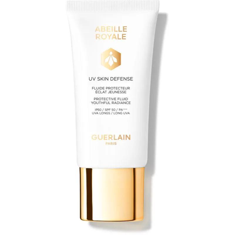 GUERLAIN Abeille Royale UV Skin Defense προστατευτική κρέμα προσώπου SPF 50 50 ml