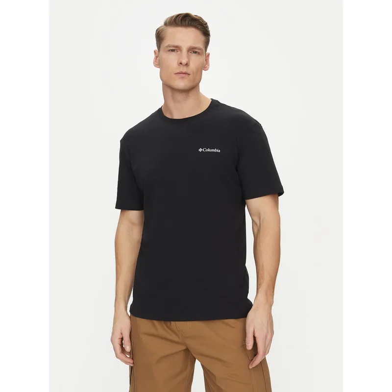 Columbia T-Shirt Barton Springs™ 2058331 Μαύρο Regular Fit