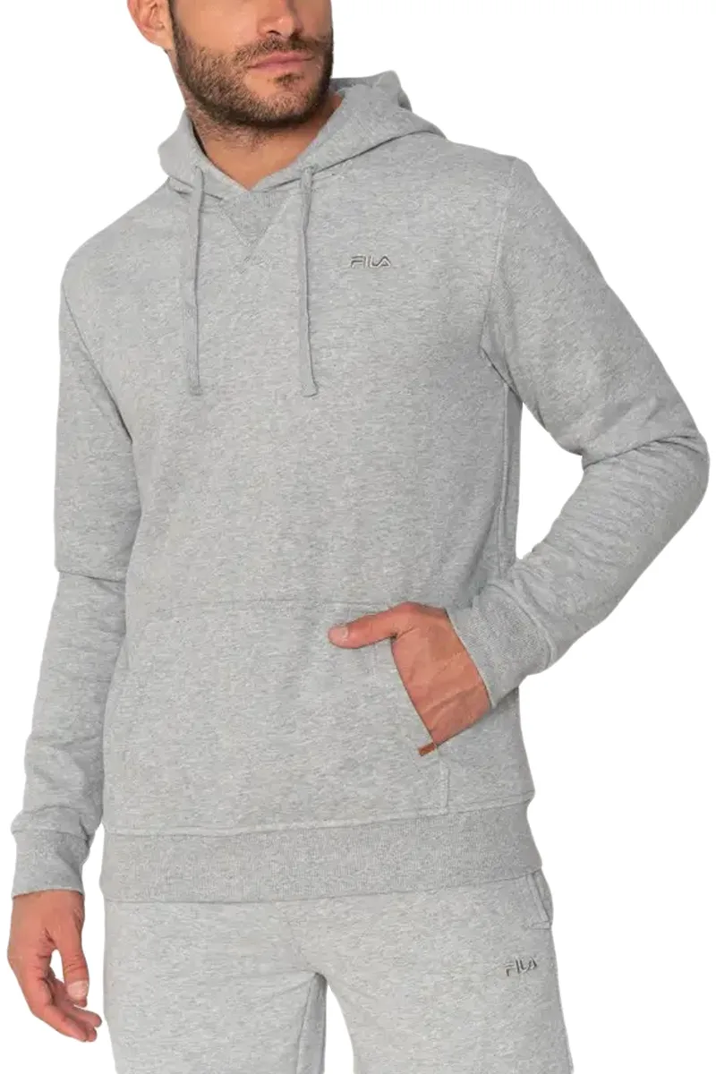 Μπλούζα Μακρυμάνικη Fila Hdd Sweat APJC0011-GRMELAN Ανδρικό