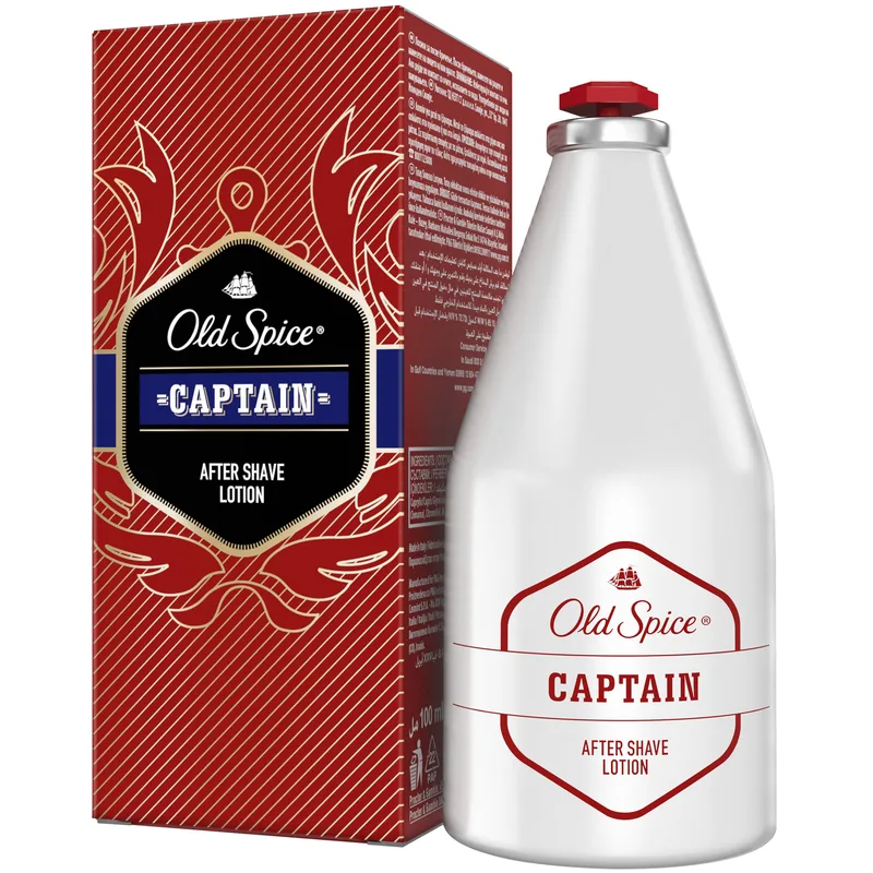 Old Spice Captain After Shave Lotion Ανδρική Λοσιόν για Μετά το Ξύρισμα 100ml