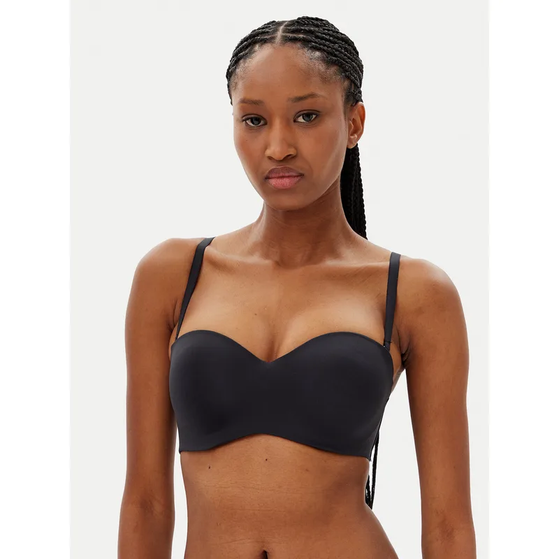 Hunkemöller Σουτιέν Push-up Smooth 206740 Μαύρο