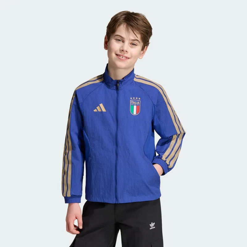 adidas Italy Home Anthem Jacket Kids (9000290259_27200)
