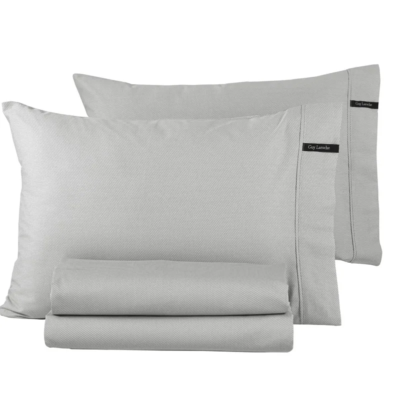 Μαξιλαροθήκες Ζεύγος 50X70 Guy Laroche Minimal Silver (50x70)