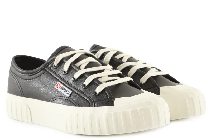 Sneaker Superga 2630 Stripe Vegan Faux Leather S31273W-ACK Γυναικείο