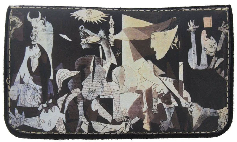 ΔΕΡΜΑΤΙΝΗ ΚΑΣΤΟΡΙΝΗ ΘΗΚΗ ΚΑΠΝΟΥ ON AND OFF GUERNICA