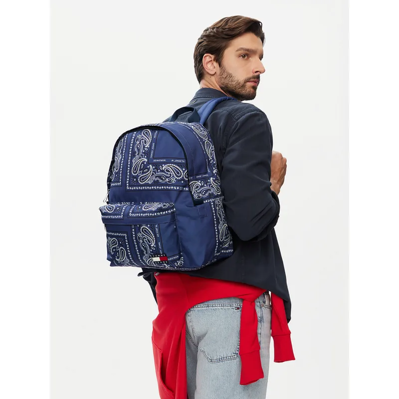 Σακίδιο Tommy Jeans Tjm Ess Daily Bandana Backpack AM0AM14473 Μπλε