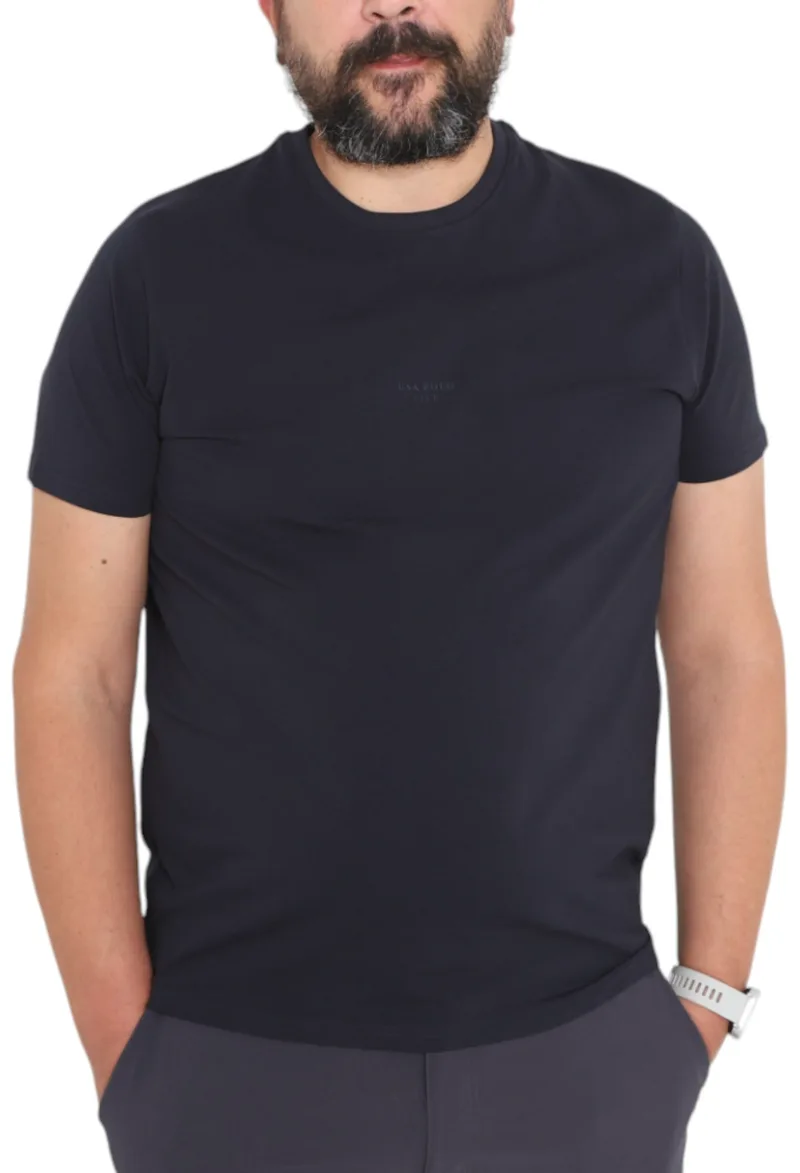 Μπλούζα Κοντομάνικη USA POLO CLUB Sleeve T-Shirt HSS25331-NAVY Ανδρικό