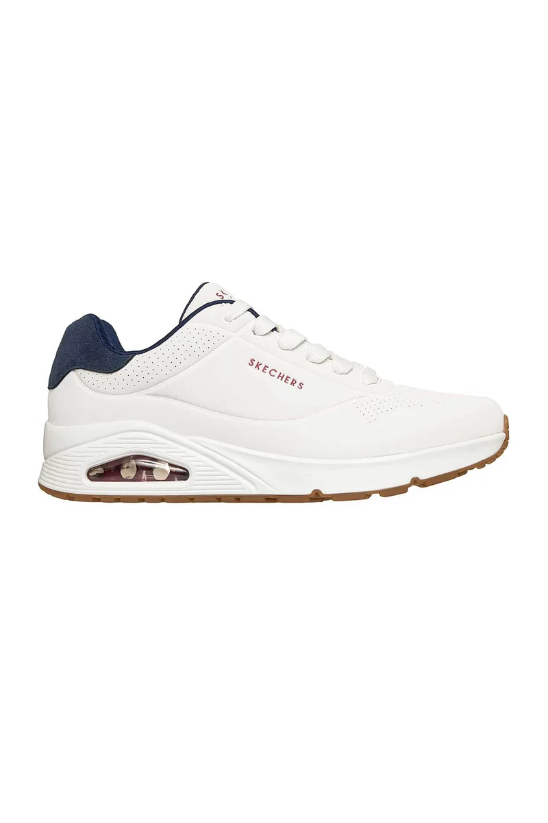 Skechers ανδρικά αθλητικά παπούτσια "Suited On Air" - 183004_WNVR Λευκό