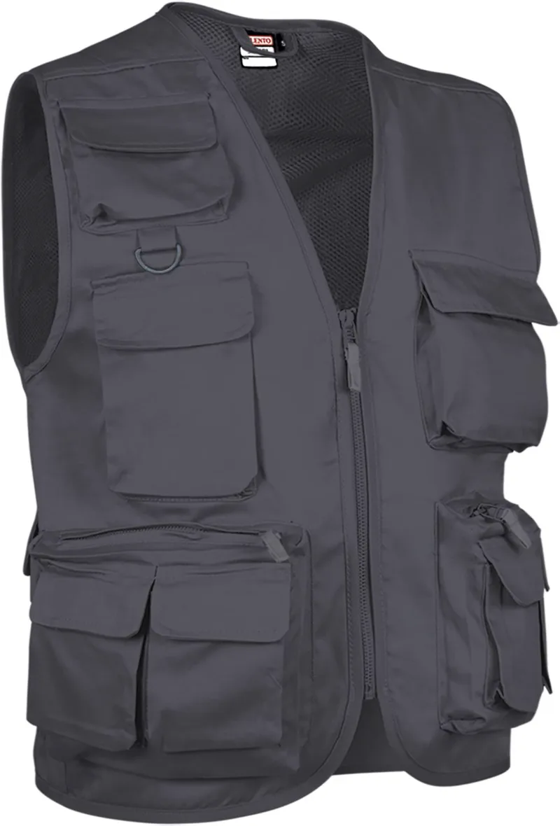 Γιλέκο SAFARI Valento CHVASAFGC Charcoal Grey