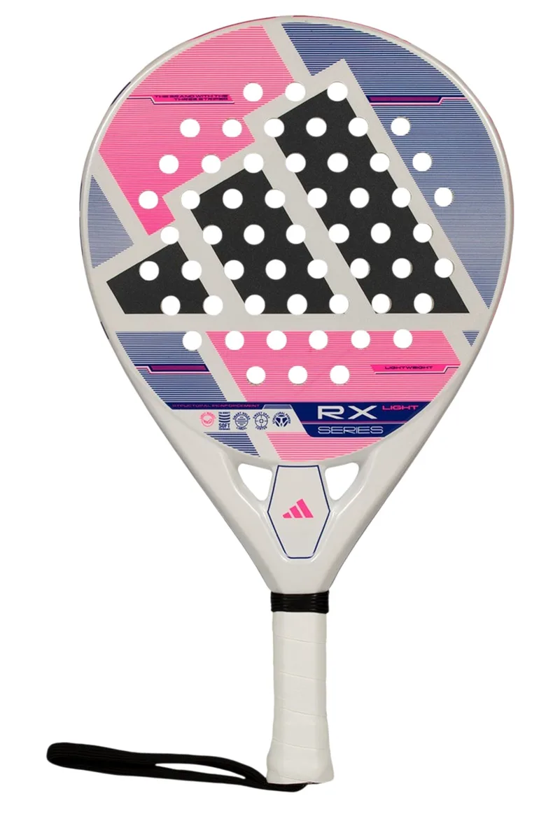 Ρακέτα Padel Adidas RX Series Light 2026 AR3CA4-White/Pink