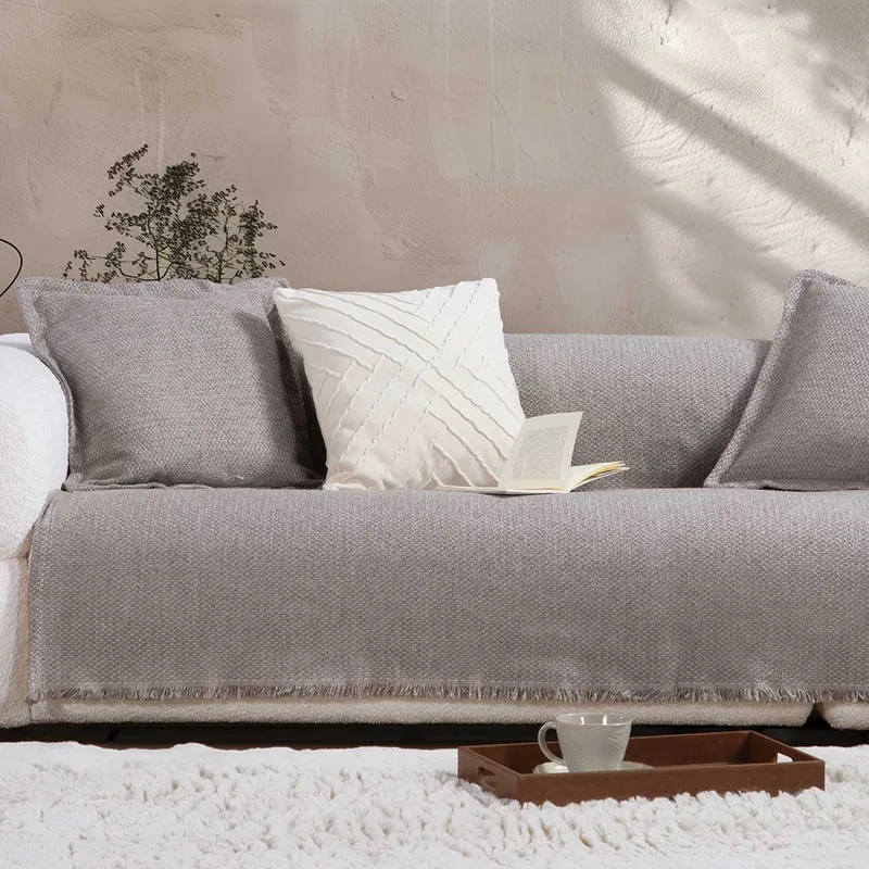 Ριχτάρι Καναπέ Διθέσιου (170x250) Nef-Nef Homeware Brooklyn Stone