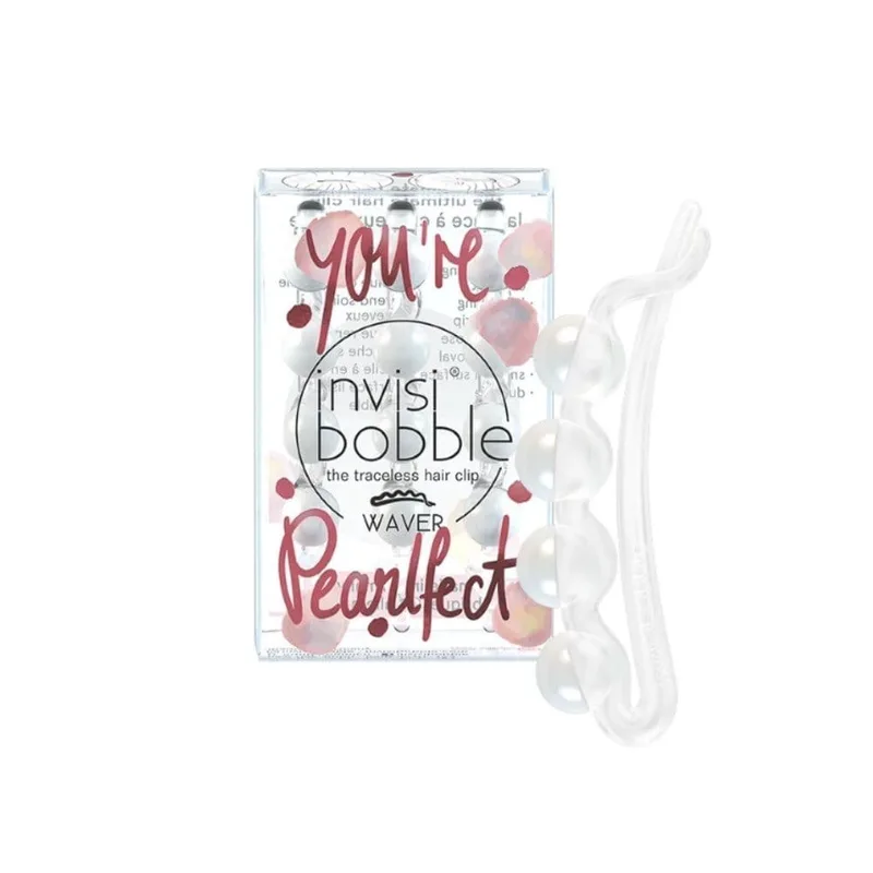 Invisibobble The Sparkling Collection Waver You Are Pearlfect (3 τμχ)