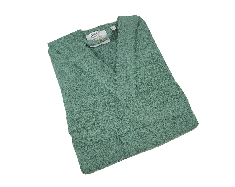 Μπουρνούζι Με Κουκούλα Green - Medium - Astron Italy