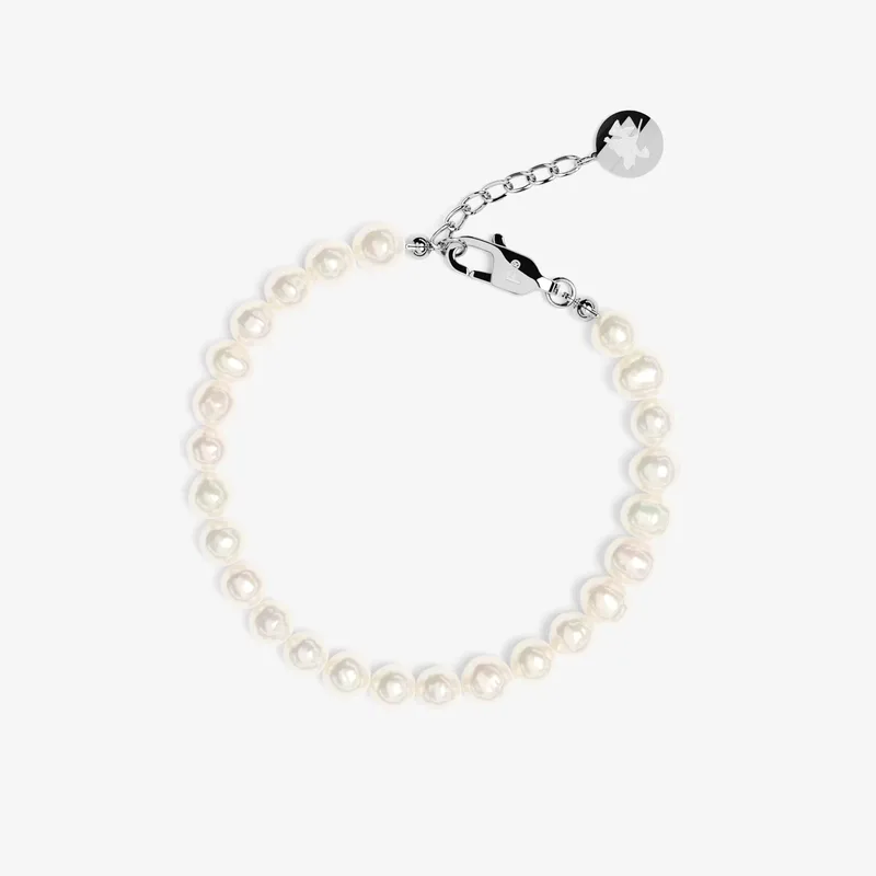 Βραχιόλι FURIOSA® Zuri Pearls Bracelet Silver 17+2 cm